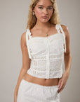 Savannah Tie Top
