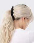Banana Clip 2pc- Black & Tort