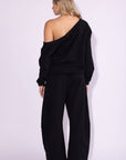Rebel Heart One-Shoulder Top