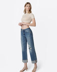Camden Cuffed Crop