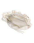 Reign Ivory Recycled Vegan Shoulder Bag