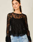 Love Letter Ruffle Blouse