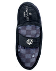 Black Checker Chewy Vuiton Loafer Squeaker Dog Toy