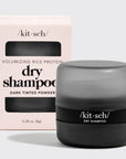 Volumizing Rice Protein Dry Shampoo - Dark Tinted Powder