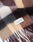 The Reykjavik Scarf Purple/Brown