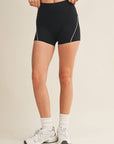 Sloane Biker Shorts- Black