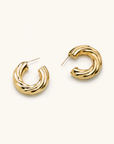 Chunky Twist Hoops