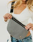 Diagonal Woven Westlyn Bum Bag