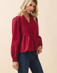 Carmella Button Down Blouse