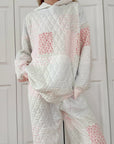 Quilted Pastel Hoodie