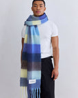 The Reykjavik Scarf Blue Yellow