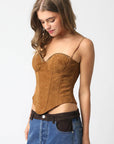 Reese Suede Top