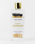 In Case of Shitshow - Safety Matches, Black, Funny Gift