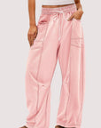 Tessa Wide-Leg Drawstring Pants