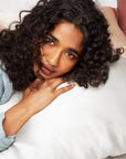 Satin Pillowcase Standard - Ivory - sanitystyle