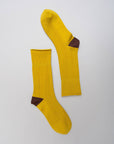Scalloped Edge Socks - Retro Colors