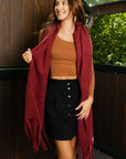 Cozy Knit Scarf with Tassels - Classical Bestseller!