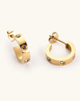 Corinne Gold Hoops