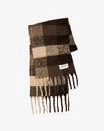 The Reykjavik Scarf Brown Check