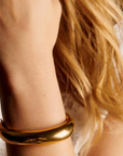 Editorial Hinge Bracelets 14K Gold PVD- Recycled