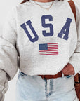 USA Flag Sweatshirt