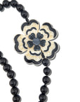 Hand-painted Dianthus Bracelet Phone Chain
