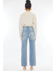 Candace Cross Front Straight Leg Jean