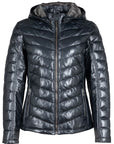 Corbin Metallic Leather Jacket