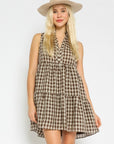 Playa Plaid Dress