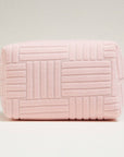 Luxe Terry fabric Makeup Bag -Medium