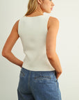 Vanna Knit Vest Top