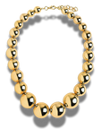 Elysian- Bead Necklace- Steel 14K-Waterproof Cascading sizes