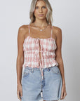 Georgie Gingham Tank