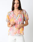 Ariella Floral Blouse