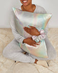 Holiday Satin Pillowcase and Pillow Scrunchie 2pc - Aura