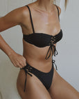 Luna Cinch Tie Bikini
