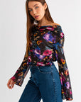 Lewis Floral Print Blouse
