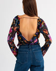 Lewis Floral Print Blouse