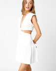 Evelyn Eyelet Dress