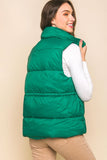 Mikkah Puffer Vest w/Waist Toggles