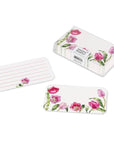 50 Piece Pink Tulips Mini Note Cards