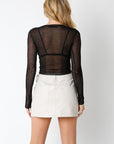 Alexis Sheer Top