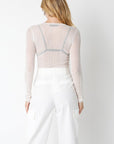 Alexis Sheer Top