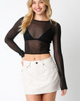 Alexis Sheer Top