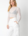 Alexis Sheer Top