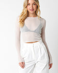 Alexis Sheer Top