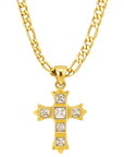 Maren Figaro Chain Cross Necklace