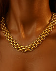 Rosalinda Chunky Chain Toggle Necklace