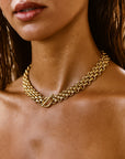 Rosalinda Chunky Chain Toggle Necklace