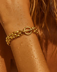 Rosalinda Chunky Chain Toggle Bracelet